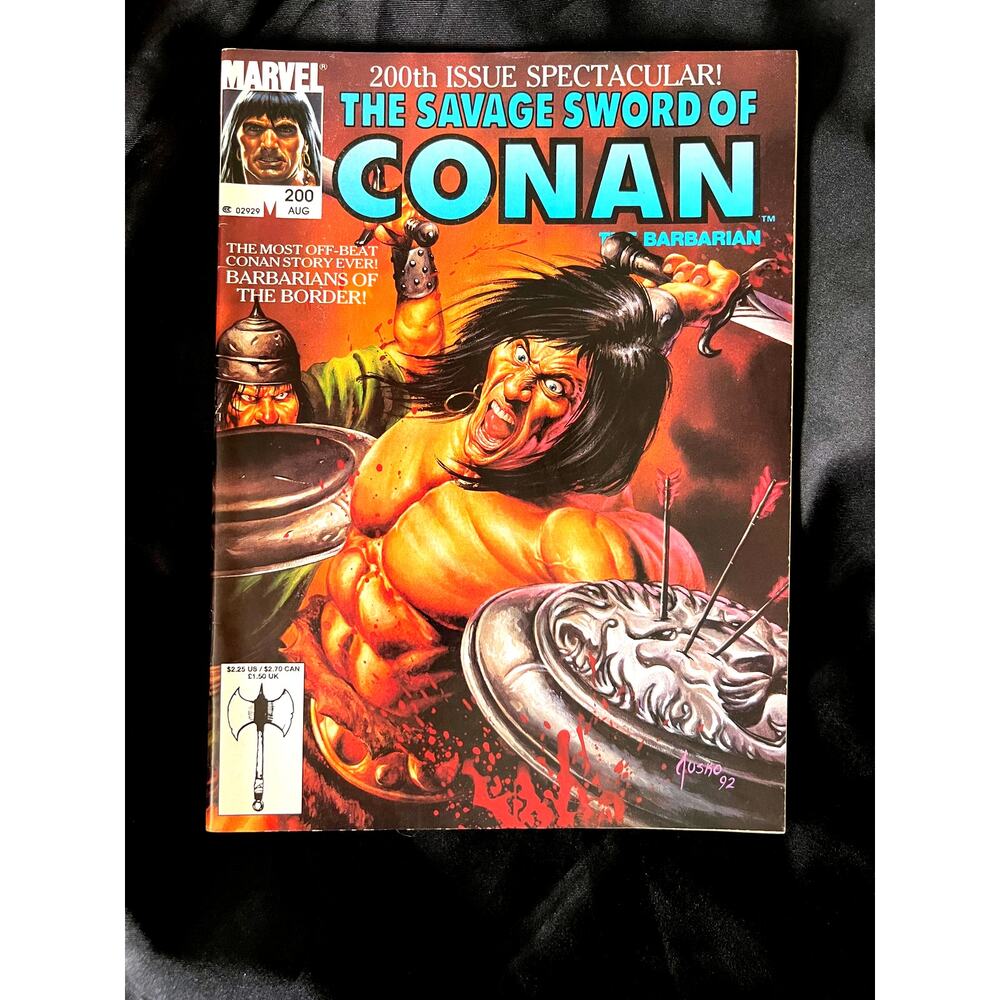 VINTAGE 1992 Marvel "SAVAGE SWORD OF CONAN" #200 - MINT - UNOPENED